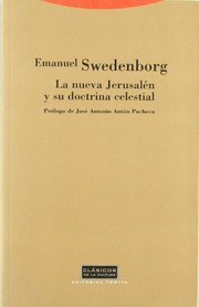 Portada de La nueva jerusalem y su doctrina celestial