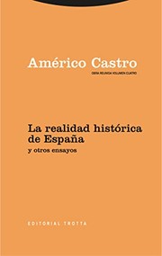 Portada de La realidad historica de españa y otros ensayos