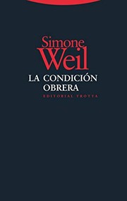 Portada de La condicion obrera