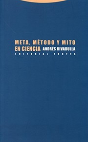 Portada de Meta, metodo y mito en ciencia