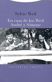 Portada de En casa de los weil.andre y simone