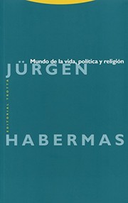 Portada de Mundo de la vida, politica y religion