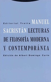 Portada de Lecturas de filosofia moderna y contemporane