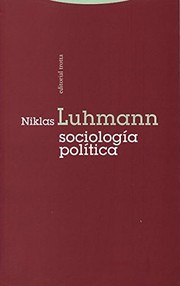 Portada de Sociologia politica