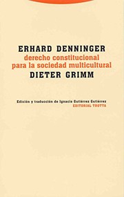 Portada de Derecho constitucional para la sociedad mult