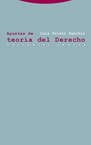 Portada de Apuntes de teoria del derecho