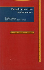 Portada de Despido y derechos fundamentales