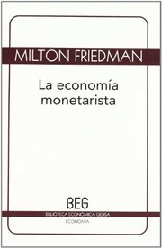 Portada de La economia monetarista