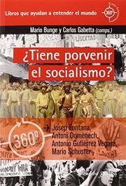 Portada de Tiene porvenir el socialismo?
