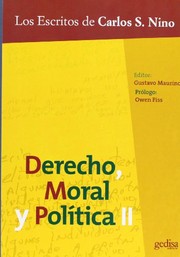 Portada de Derecho, moral y politica ii