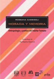 Portada de Morada y memoria