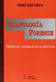 Portada de Grafologia forense