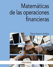 Portada de Matematicas de las operaciones financieras