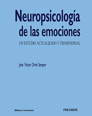Portada de Neuropsicologia de las emociones