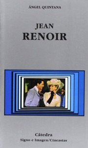 Portada de Jean renoir