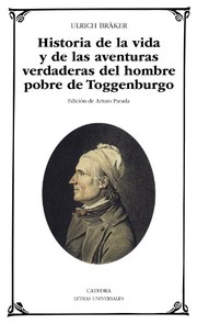 Portada de Historia de la vida y de las aventuras verdaderas del hombre pobre de toggenburgo