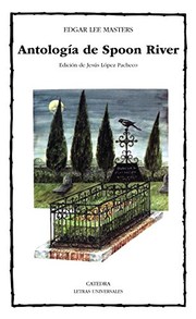 Portada de Antologia de spoon river