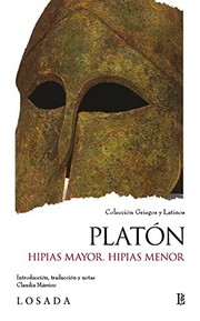 Portada de Hipias mayor, hipias menor