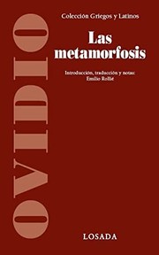 Portada de Metamorfosis, las