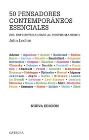 Portada de Cincuenta pensadores contemporaneos esenciales