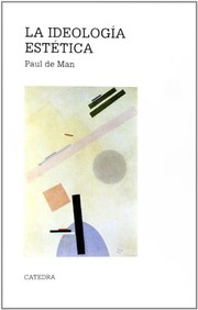 Portada de Ideologia estetica la
