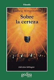 Portada de Sobre la certeza