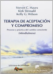 Portada de Terapia de aceptacion y compromiso