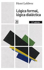 Portada de Logica formal, logica dialectica