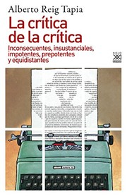 Portada de Critica de la critica, la