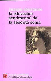 Portada de La educacion sentimental de la señorita sonia