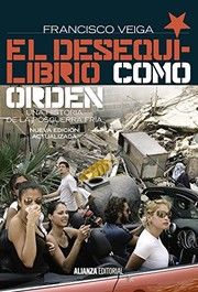 Portada de Desequilibrio como orden el