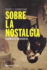 Portada de Sobre la nostalgia