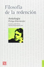 Portada de Filosofia de la redencion