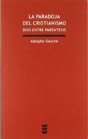 Portada de La paradoja del cristianismo