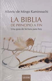 Portada de La biblia de principio a fin