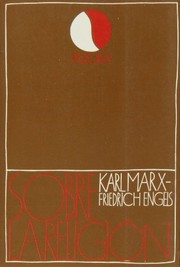Portada de Sobre la religion