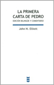 Portada de La primera carta de pedro