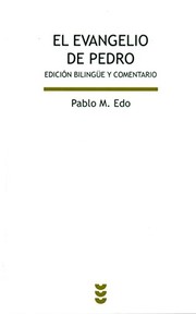 Portada de El evangelio de pedro