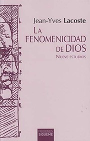 Portada de La fenomicidad de dios