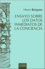 Portada de Ensayos sobre los datos inmediatos de la conciencia