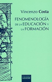 Portada de Fenomenologia de la educacion y la formacion