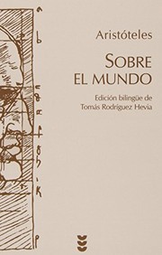 Portada de Sobre el mundo