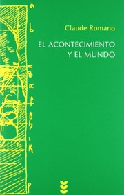 Portada de Acontecimiento y el mundo