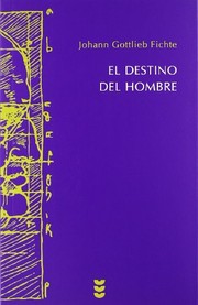 Portada de El destino del hombre