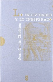 Portada de Lo inolvidable y lo inesperado