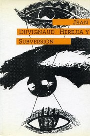 Portada de Herejia y subversion