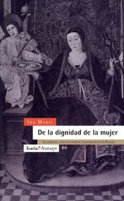 Portada de De la dignidad de la mujer