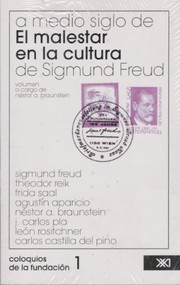 Portada de A medio siglo de el malestar en la cultura de sigmund freud