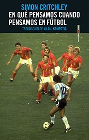 Portada de *F en que pensamos cuando pensamos en futbol