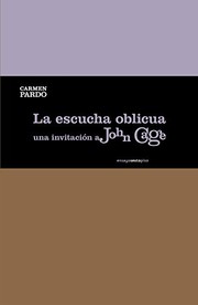 Portada de *F escucha oblicua la